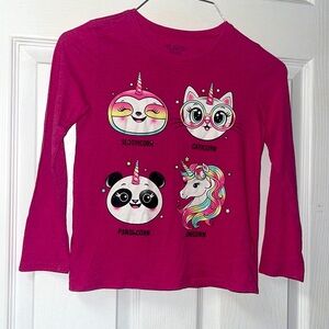 Girls long sleeve top